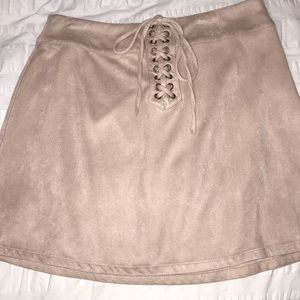 Velvet skirt